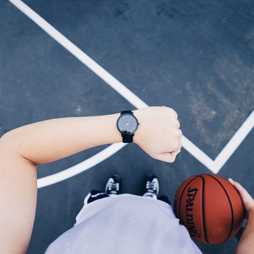 watch, basketball, sport, active, training, time, ball, game, play, basket, athlete, court, athletic, man, exercise, practice, player, male, activity, wrist, timepiece, lifestyle, shoes, accessory, wristwatch, clock, gadget, wearable, fitness, black, jogging, healthy, outdoor fitness, black watch, wrist watch, active lifestyle, males watch, mens watch, watches, birds eye view, pov, style, clothing, fashion, person, blue fitness, blue exercise, blue fashion, blue time, blue training, blue eye, blue running, blue healthy, blue clock, blue clothes, blue gaming, blue workout, blue sports, blue run, blue game, blue shoes, blue watch, blue games, blue basketball, basketball, basketball, basketball, basketball, basketball, practice, wearable, wrist watch, pov, pov, pov